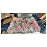 A4D3 2 rolls faux flower wall 17" width plastic