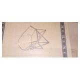 A1C3 1pc Alpha Camp Camp chair E01CC-410 Blue nylo