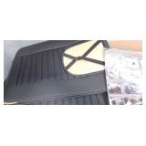 A1D2 2pc speed trend seat covers bucket seats blac