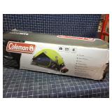 A1C3 1pc Coleman Tent Dark room green/black nylon/
