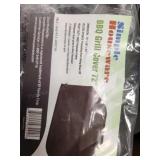 A4A2 1pc Simple Houseware BBQ Grill Cover 72" blac