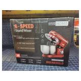 A4-B3 bivohome stand mixer 6 speed 6 attach red in