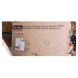 A1A2 set of 4 Herdio Wall/ceiling Speakers 5.25" w