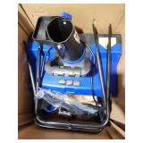 A4A2 1pc Snowjoe Snow Blower SJ6273E Blue/black 11