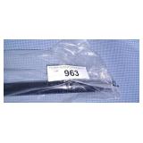 A3-E2 1 TOE NAIL CLIPPERS 24" BLACK PLASTIC/METAL