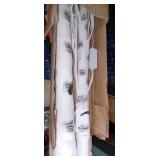 A4D3 3pc faux trees lighted plastic/LED