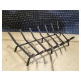 A4A2 1pc Wha005 Log Grate 36x15.5x7.5" black Steel