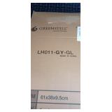 A3-C3 1pc Laundry basket woven/gray plastic