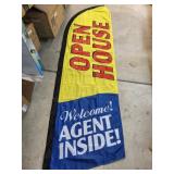 Section 2 west table 2pc Feather flags real estate