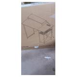 A3B3 1pc armocoty computer desk w/shelf pink/white