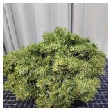 A1C1 1pc christmas garland green plastic