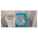 A3-A2 3 LITTER PETS LITTER BOX AND FOOD CONTA