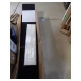 Section 2 under west tabl 6pc black/white fleck fi