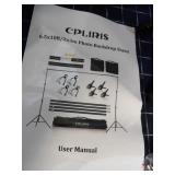 A1A3 1 kit Ldgho Photo Background Dual tripod blac