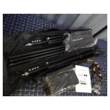 A1A3 1 kit Ldgho Photo Background Dual tripod blac