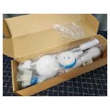 Section 1 1pc spin Scrubber HY-XDJ-2C white Plasti