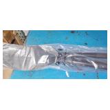 A1C2 1pc Wonitago kayak paddle black plastic metal