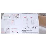 A3-E3 1 TRIANGLE LAMP HOLDER 55X23X32CM WHITE/BLAC