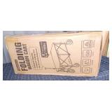 A1B3 1pc Hikenture Folding Wagon 176lb cap Grey ny