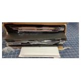 A3-C3 18pc Shoe Boxes white /black plastic