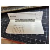 Section 7 1 set Smart standard Barn door Hardware