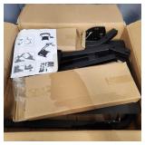 A1A1 1pc Gaming mount Steering wheel black metal