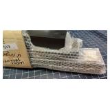 A3B2 set of 4 Posh wall shelves 6,12,20,24" black