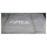 A2-C3 1 AMKE PACK N PLAY PLAYPEN GREY WOOD CANVAS