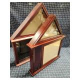 Section 4 2pc Military/Scout Awards case 25x25x4",