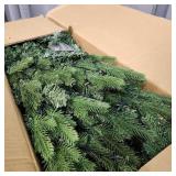 A1C1 1pc pakarde christmas tree 6ft green plastic