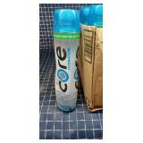 under heater 12 bottles Core Hydration Bottled wat