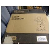 A1B2 1pc awesome Snowman Pop-up 5