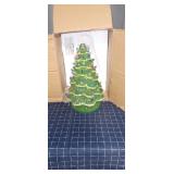 A1B2 1pc Brightown christmas tree Ceramic 13" gree