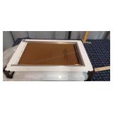 A3-A3 1pc Baboni Pet door 21x14.5" white metal