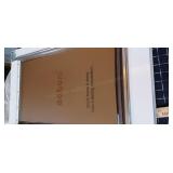 A3-A3 1pc Baboni Pet door 21x14.5" white metal