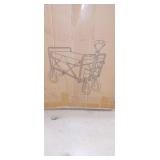 A1B3 1pc Wagon Folding utility blue/black nylon/me