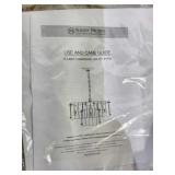 Section 3 Black Shelf 1pc Saint Mossi Chandelier 5