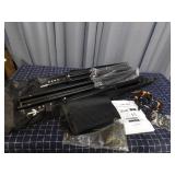 A1A3 1 kit Ldgho Photo Background Dual tripod blac