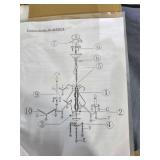 Section 3 Table 1pc Anka2018 Chandelier AK-AJ-1807