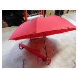 A1C3 1pc Rumbrella Umbrella red nylon/metal