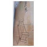 A3B3 1pc moblewell Lift Top Coffee Table Brown Met