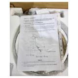 Section 3 Black Shelf 1pc Wuzups Chandelier single