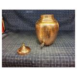 A1E3 1pc indian art/matka Copper pot approx 1 gal