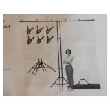 A1A3 1 kit LS Photography Photo Backdrop Dual trip