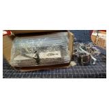 A3B2 1pc storage mens Panel storage black/white fa