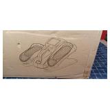 A3-D2 1pc Rollingsurer Mini Exercise Bike black