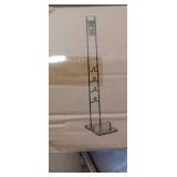 A1E3 1pc Foho Vacuum stand black metal