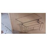 A3B3 1pc Noblewell coffee table nwctvw Vintage bro