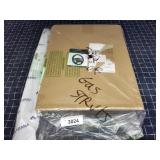 A1D3 3pc carPass wheel cover & Gas struts blue/bla