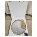 A3C2 1pc Vnbang Lighted makeup mirror 12x16